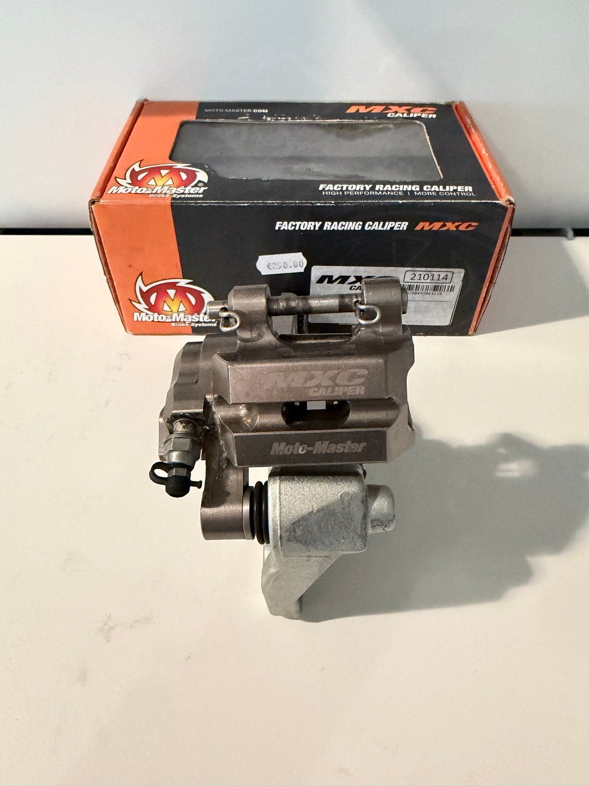 Moto-Master achterremklauw met adapter KTM/GasGas/Husqvarna, Motoren, Onderdelen | Overige, Ophalen of Verzenden, Gebruikt
