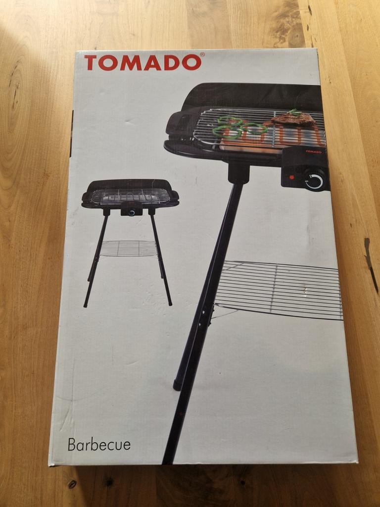 Nieuwe Tomado elektrische barbecue 2000W - nooit gebruikt, Tuin en Terras, Ophalen, Nieuw, Tomado