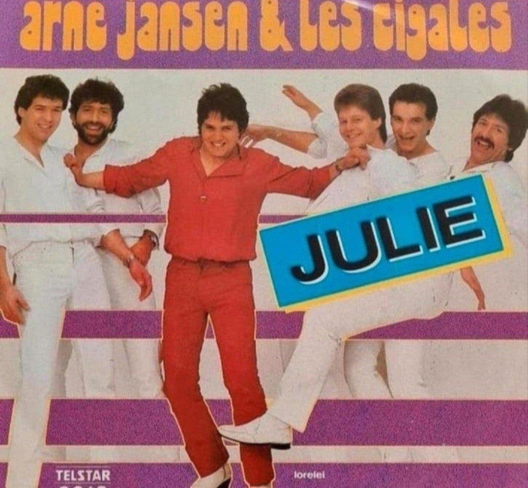 ARNE JANSEN & LES CIGALS  - JULIE, Cd's en Dvd's, Ophalen of Verzenden, Gebruikt