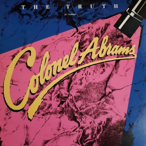 12" Maxi Single (1985) Colonel Abrams - The Truth, Gebruikt, Ophalen of Verzenden, Inclusief binnenhoes, Dance en House