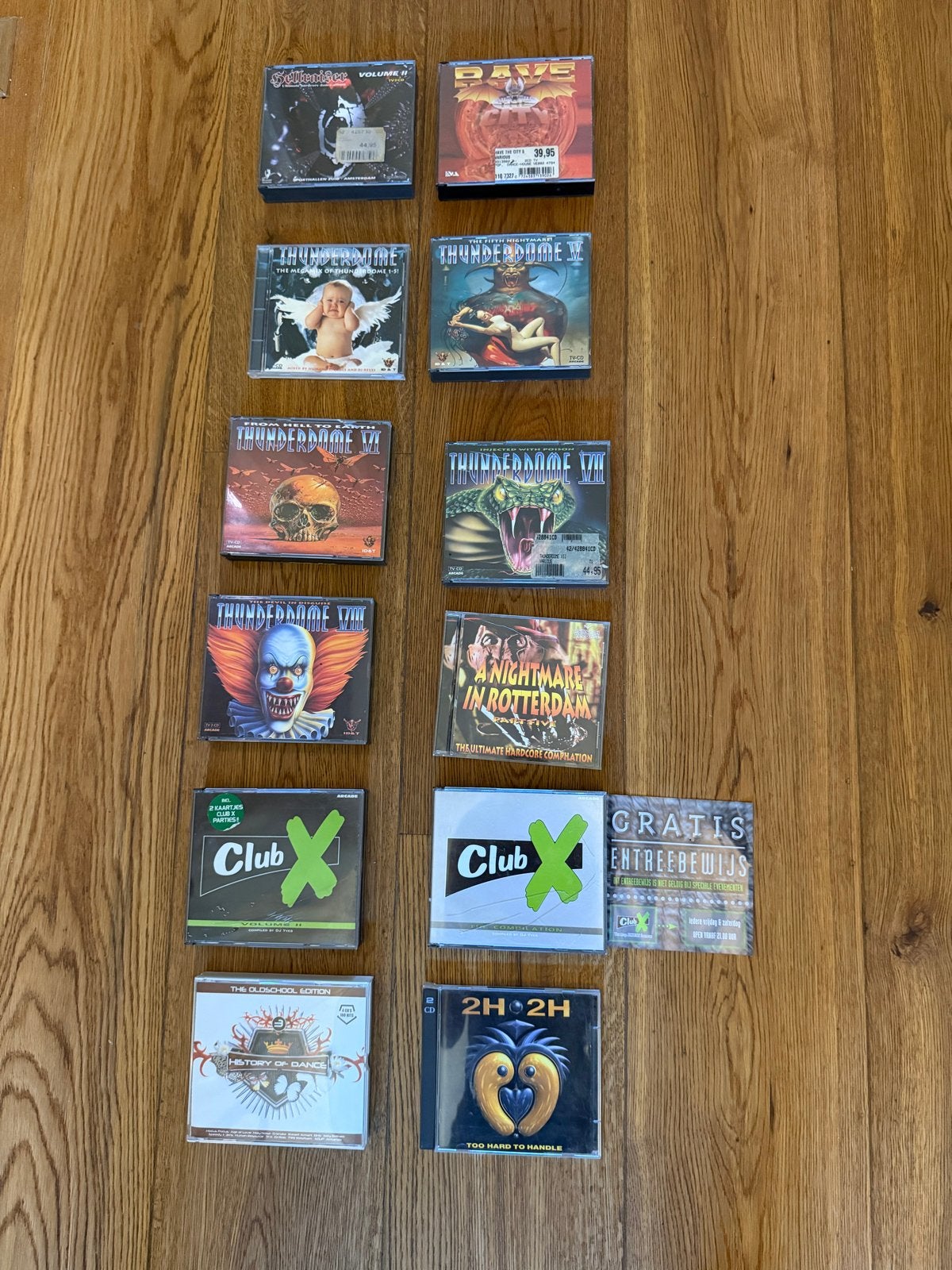 Hardcore en Oldschool '90 CD collectie - 13 CD’s | jaren ‘90, Cd's en Dvd's, Inclusief boekje, Hardcore, Ophalen of Verzenden