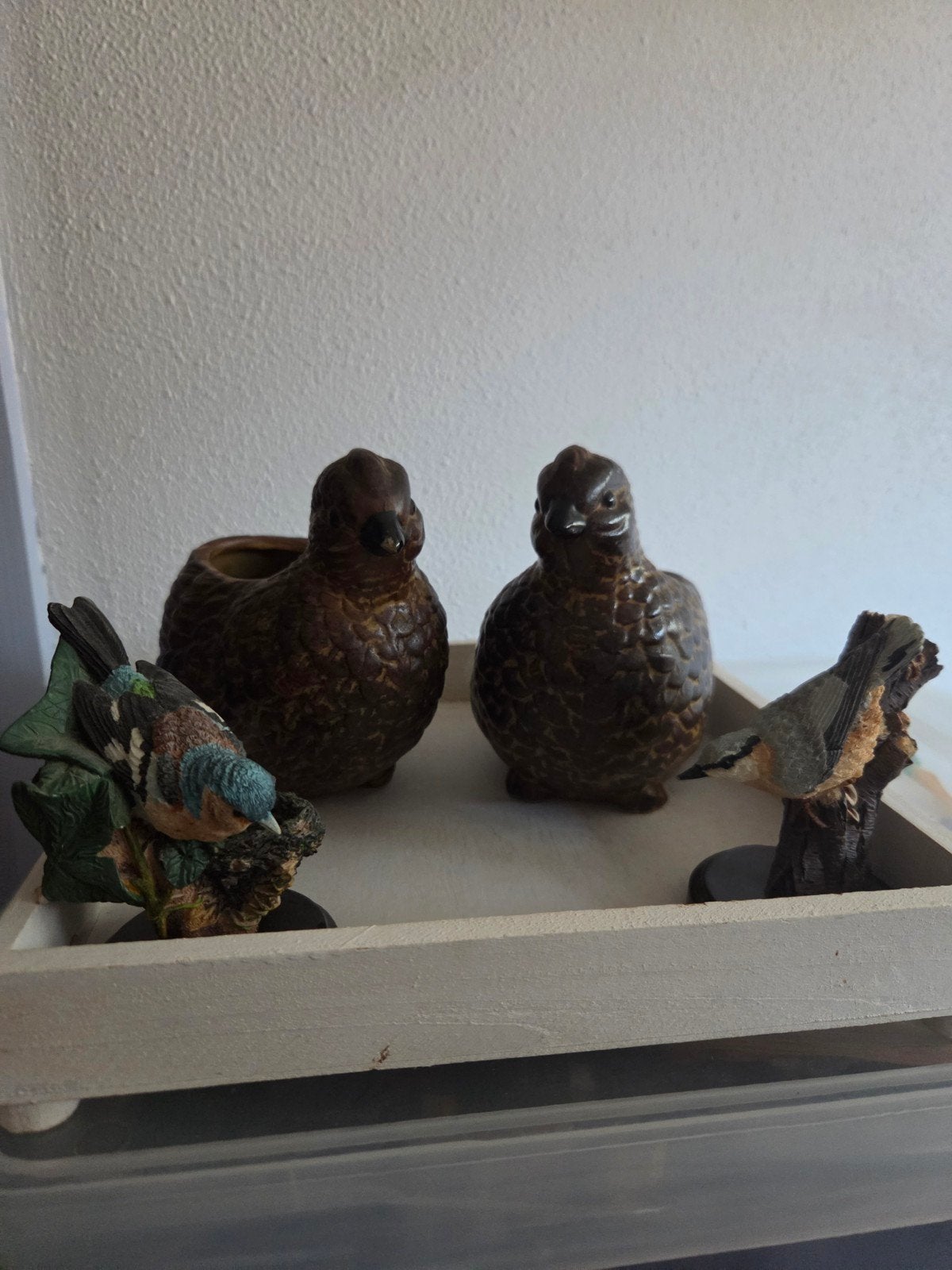Decoratieve Kwartels en vogels, Ophalen