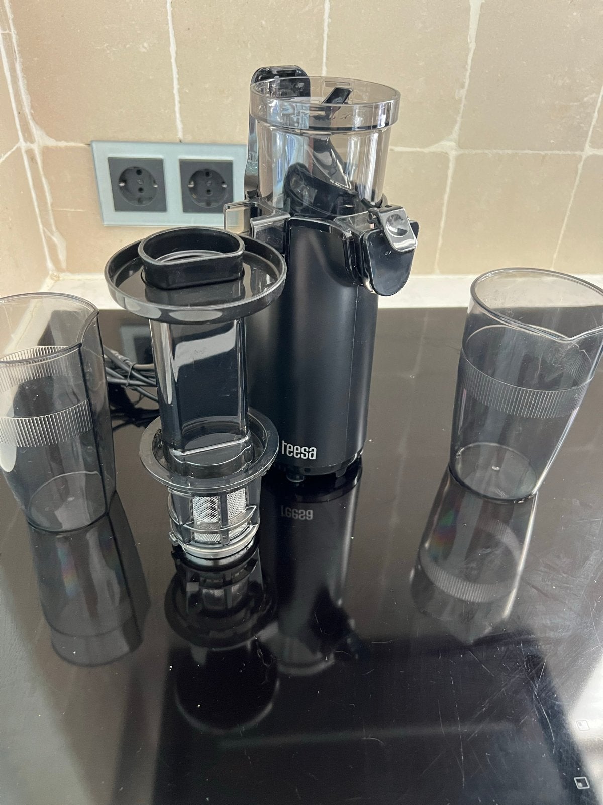Teesa Slowjuicer, Ophalen, Zo goed als nieuw, Elektrisch, Slowjuicer
