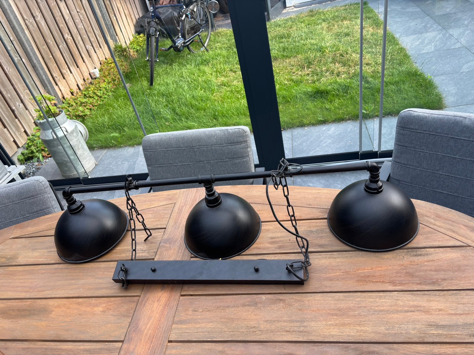 Eettafel plafondlamp, Ophalen, Zo goed als nieuw
