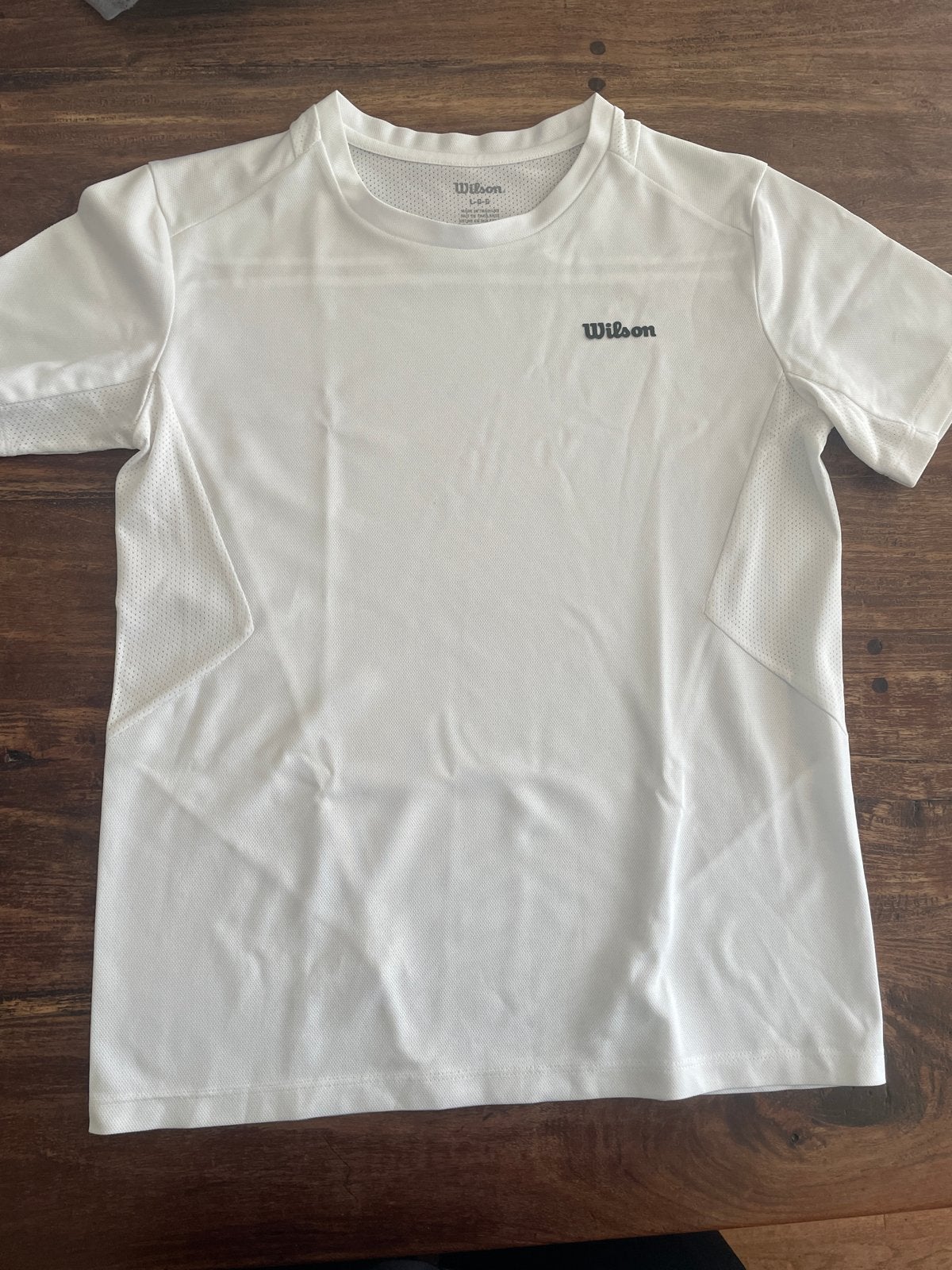 Jongens tennisshirt Wilson Maat L (14-16 jaar), Ophalen, Gebruikt, L00, Wilson