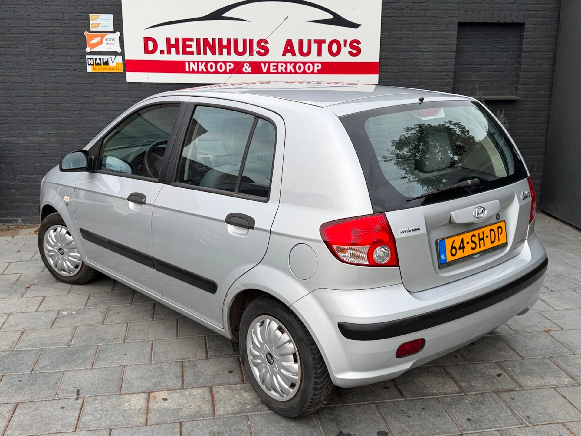 Hyundai Getz 1.1i Active Young |5DRS|NETTE AUTO, Auto's, Voorwielaandrijving, 450 kg, 31 €/maand, 4 cilinders