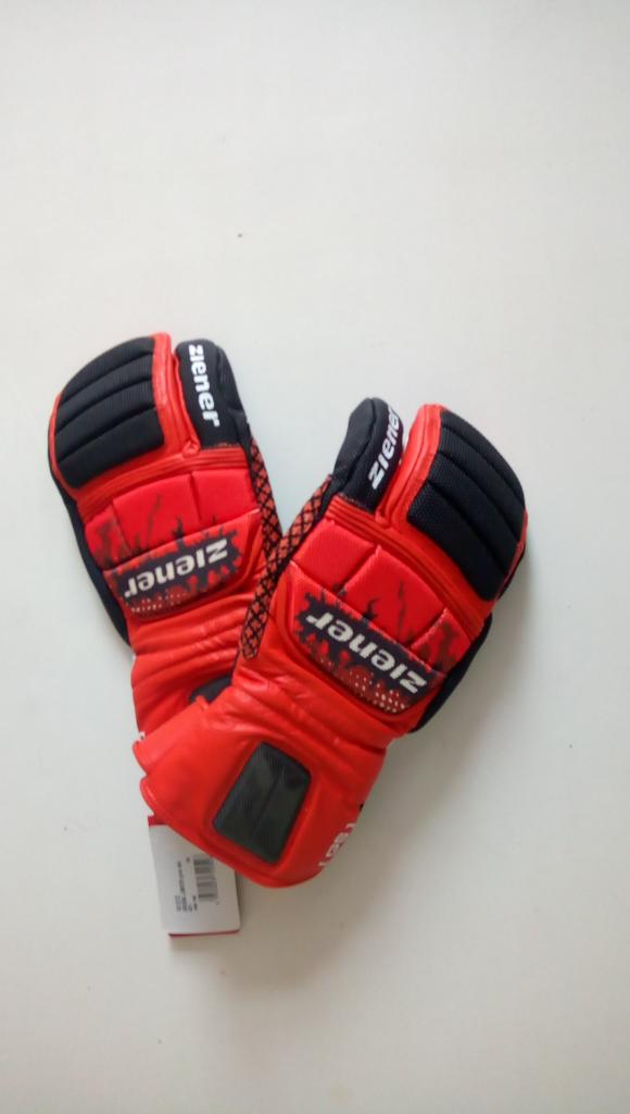 Ziener Race handschoenen, mt 10, Sport en Fitness, Skiën en Langlaufen, Overige merken, 100 tot 140 cm, Overige typen, Nieuw