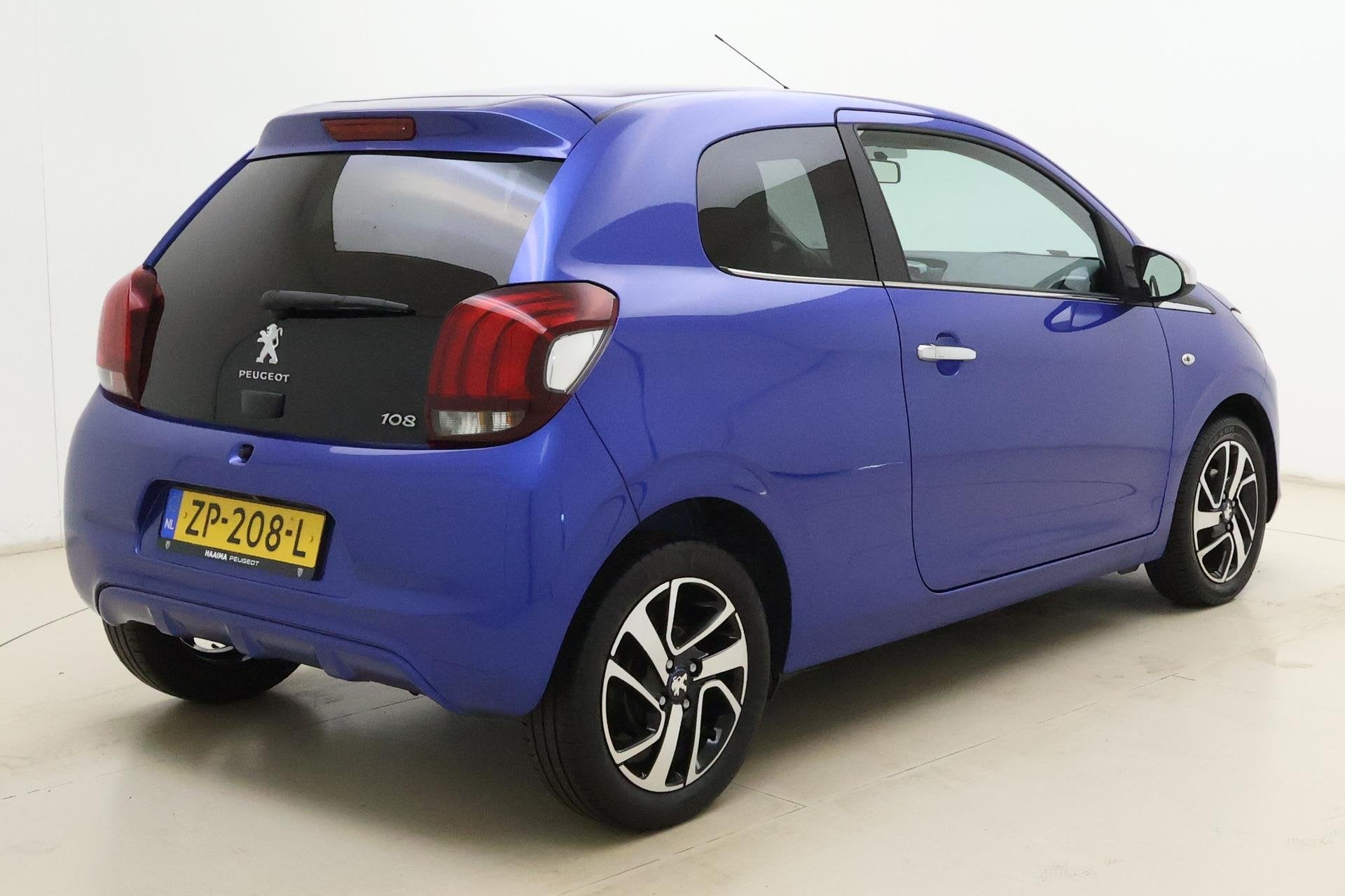 Peugeot 108 1.0 e-VTi Allure | Cruise control | Navigatie |, Auto's, Peugeot, Voorwielaandrijving, Stof, Origineel Nederlands