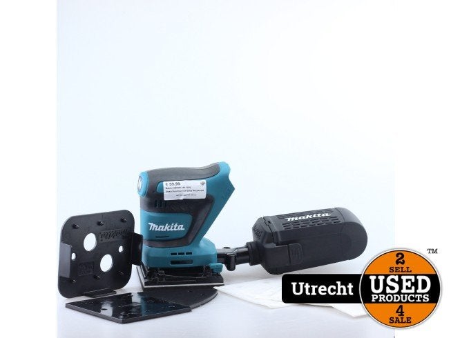 Makita DB0480 18V 2026 Vlakschuurmachine Body Nieuwstaat, Makita, Zo goed als nieuw, Support@makita.com, Makita Corporation, 3-11-8, Sumiyoshi-cho, 
Anjo, Aichi 446-8502
Japan