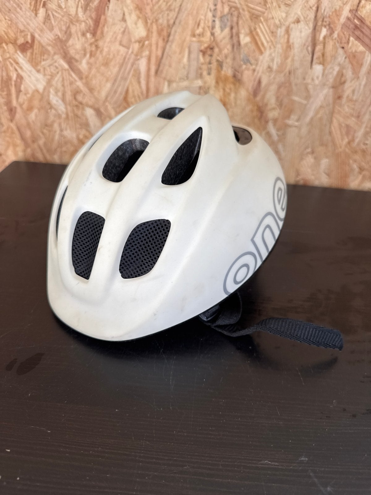 Bobike One Fietshelm Kinderen Maat 46-53 cm Wit, Fietsen en Brommers, Ophalen, Gebruikt, Overige maten, Jongen of Meisje