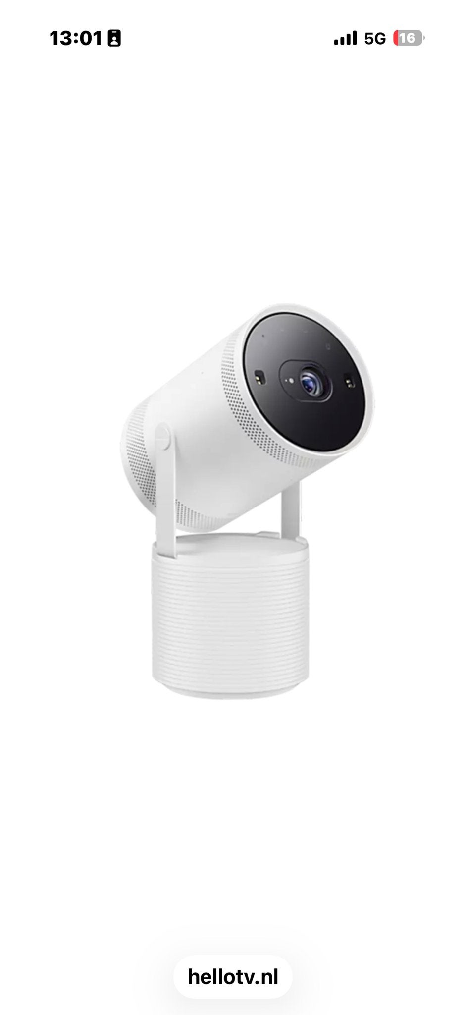 Samsung The Freestyle Projector, Ophalen of Verzenden, Zo goed als nieuw, LED, Samsung