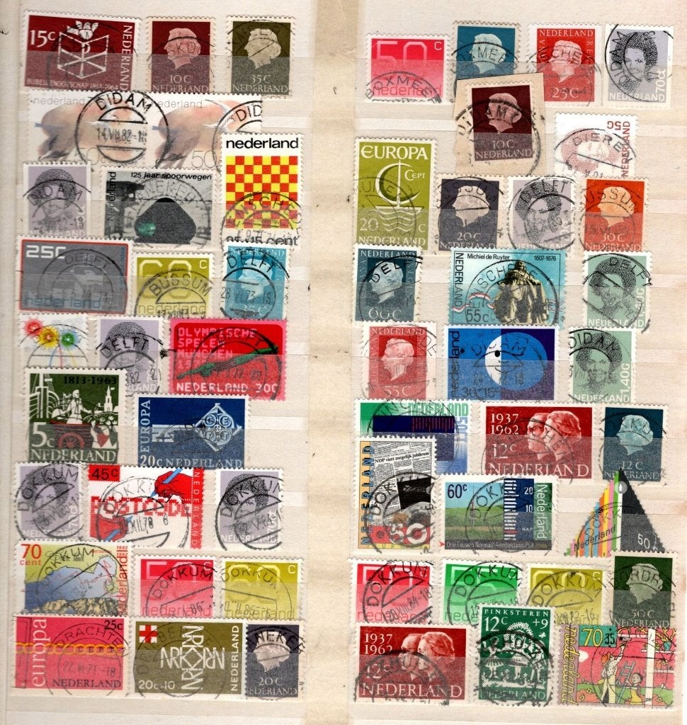 Stempels wo Didam Driebergen Dieren Drachten Dokkum (8), Verzenden, Na 1940, Gestempeld