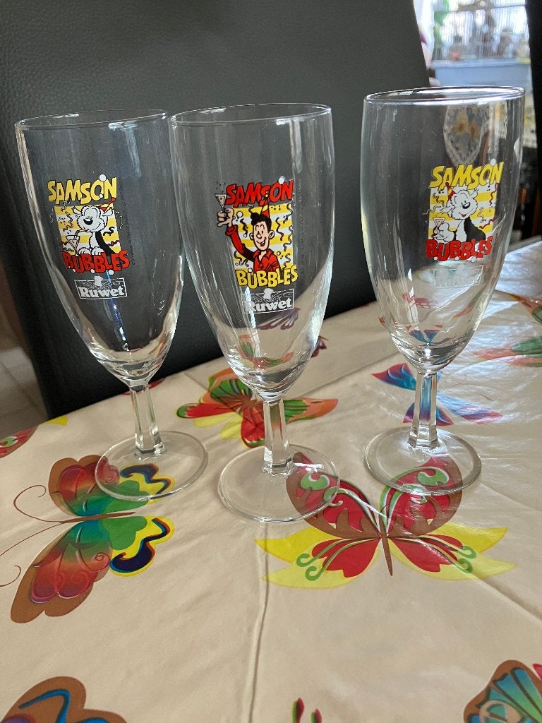 3 Samson & gert glazen, Ophalen of Verzenden, Zo goed als nieuw, Overige typen