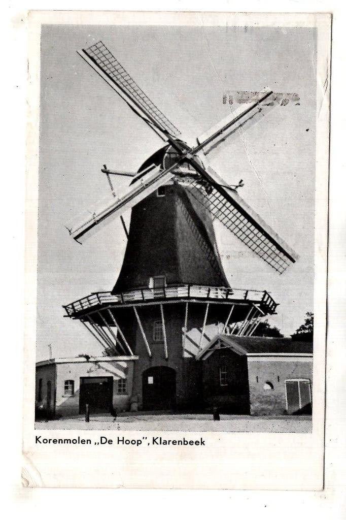 Klarenbeek   Met Molen, Verzenden, 1940 tot 1960, Gelopen, Gelderland