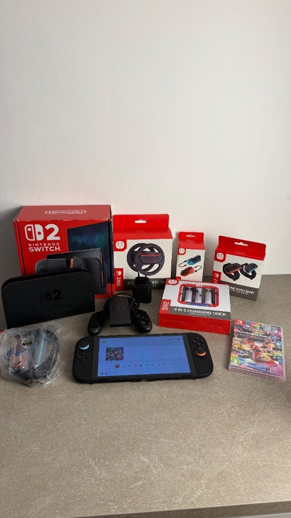 Nintendo Switch 2 – Compleet & Nette Staat, Spelcomputers en Games, Ophalen of Verzenden, Zo goed als nieuw, Met 1 controller
