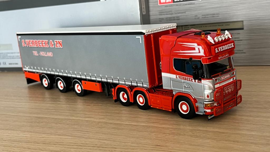 WSI Scania 4 serie V8 S. Verbeek, Ophalen of Verzenden, Nieuw, Bus of Vrachtwagen, Wsi