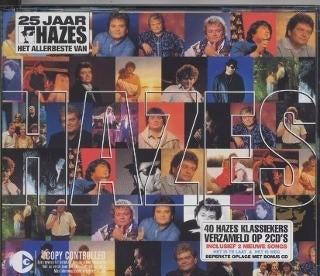 André Hazes - 25 jaar Hazes, allerbeste - 2 cd - remastered, Cd's en Dvd's, Ophalen of Verzenden, Zo goed als nieuw, Levenslied of Smartlap