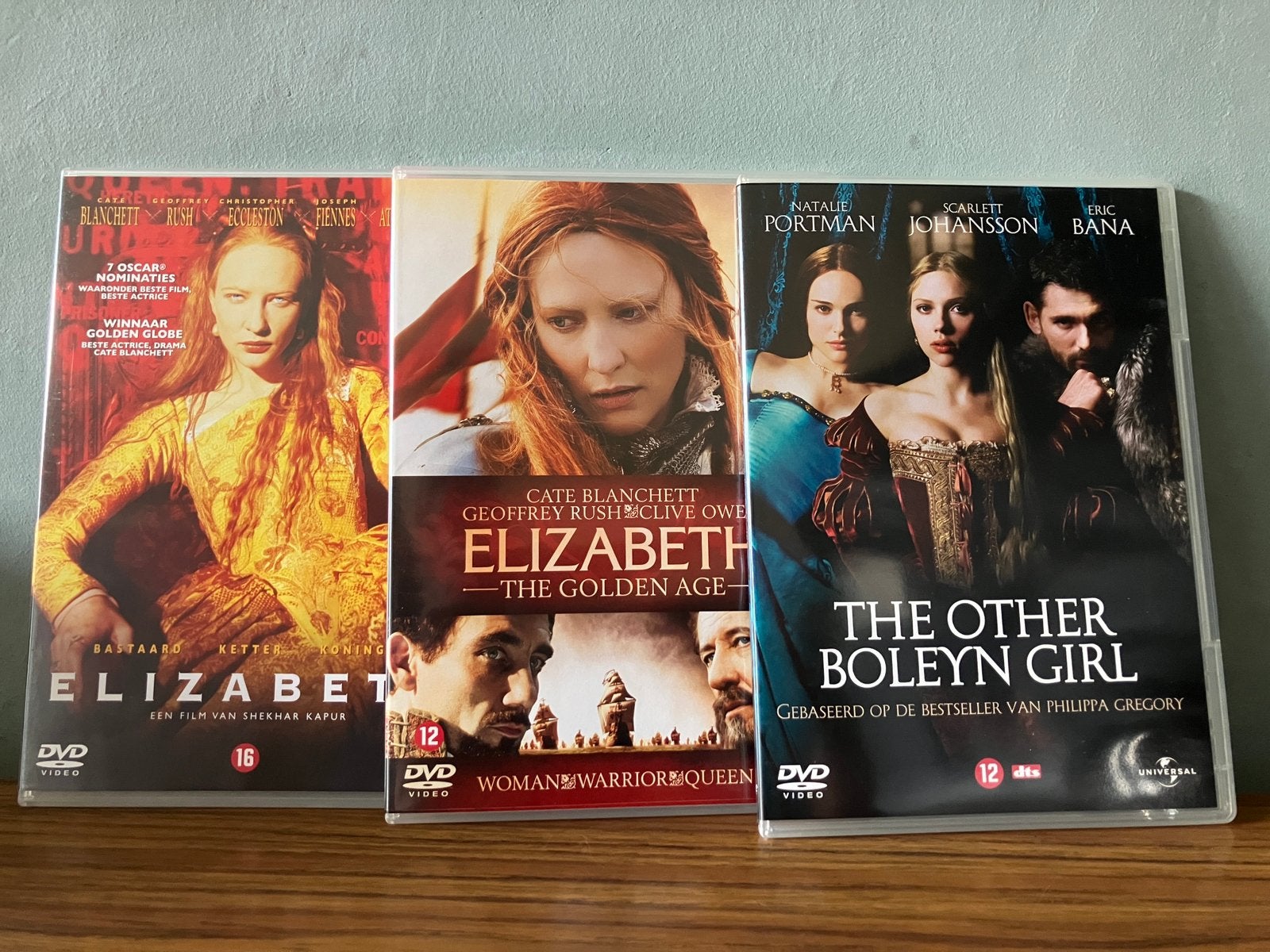 The Royal Collection: Elizabeth 3 DVD Boxset, Vanaf 16 jaar, Nederlands, Complete serie, Gebruikt