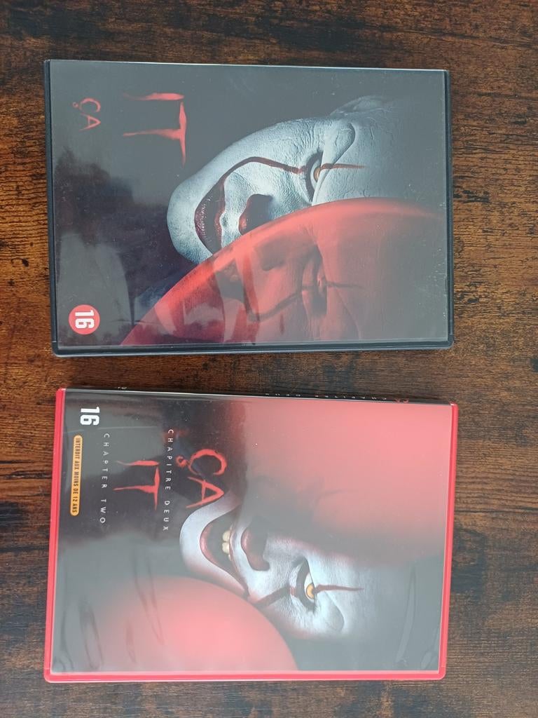 IT Deel 1 & 2 DVD Boxset - Horrorfilms Stephen King, Cd's en Dvd's, Dvd's | Horror, Vanaf 16 jaar, Boxset, Monsters, Ophalen of Verzenden