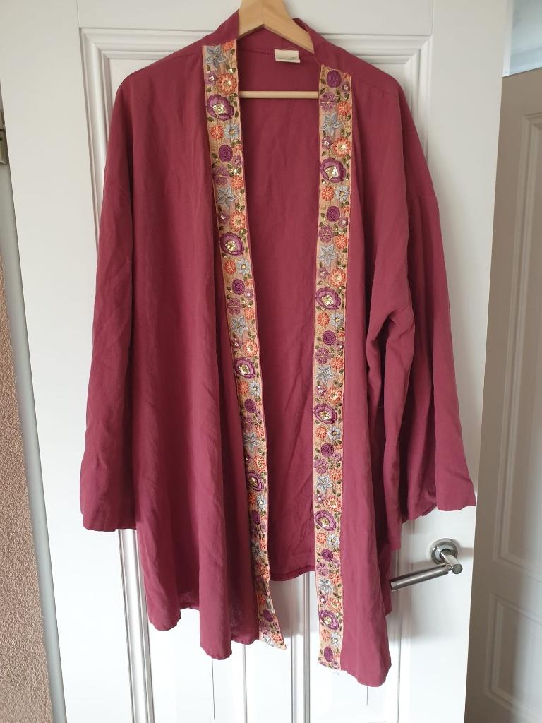 Bohemian Bloom jasje 40/42, Maat 42/44 (L), Ophalen of Verzenden, Zo goed als nieuw, Jasje