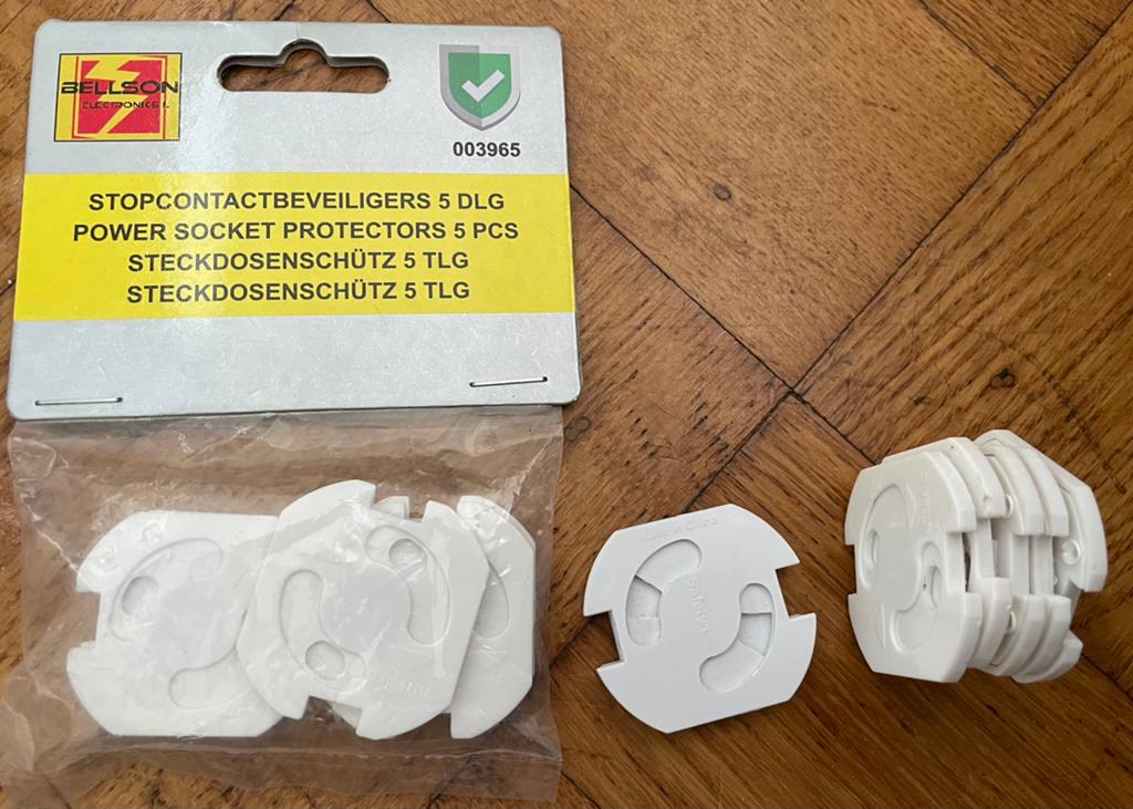 Stopcontact Stopcontactbeschermer bescherming beveiliging 4, Ophalen of Verzenden, Zo goed als nieuw