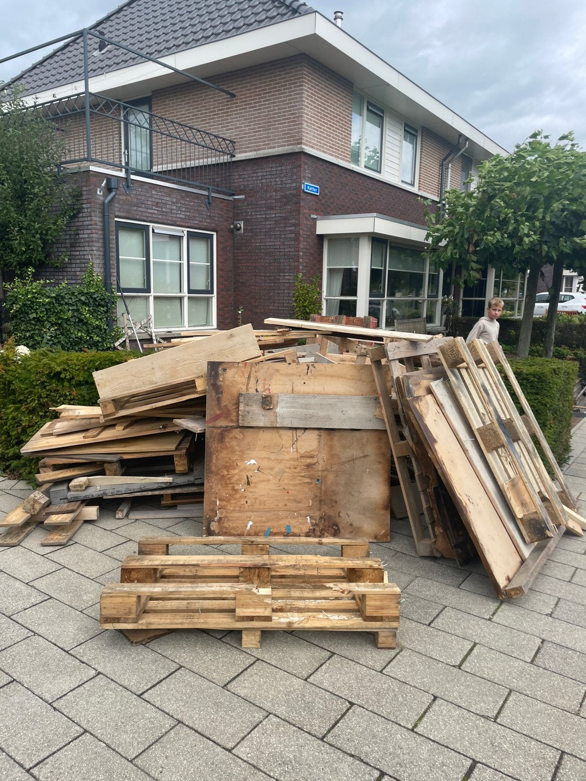 Gratis haardhout af te halen, Minder dan 3 m³, Ophalen