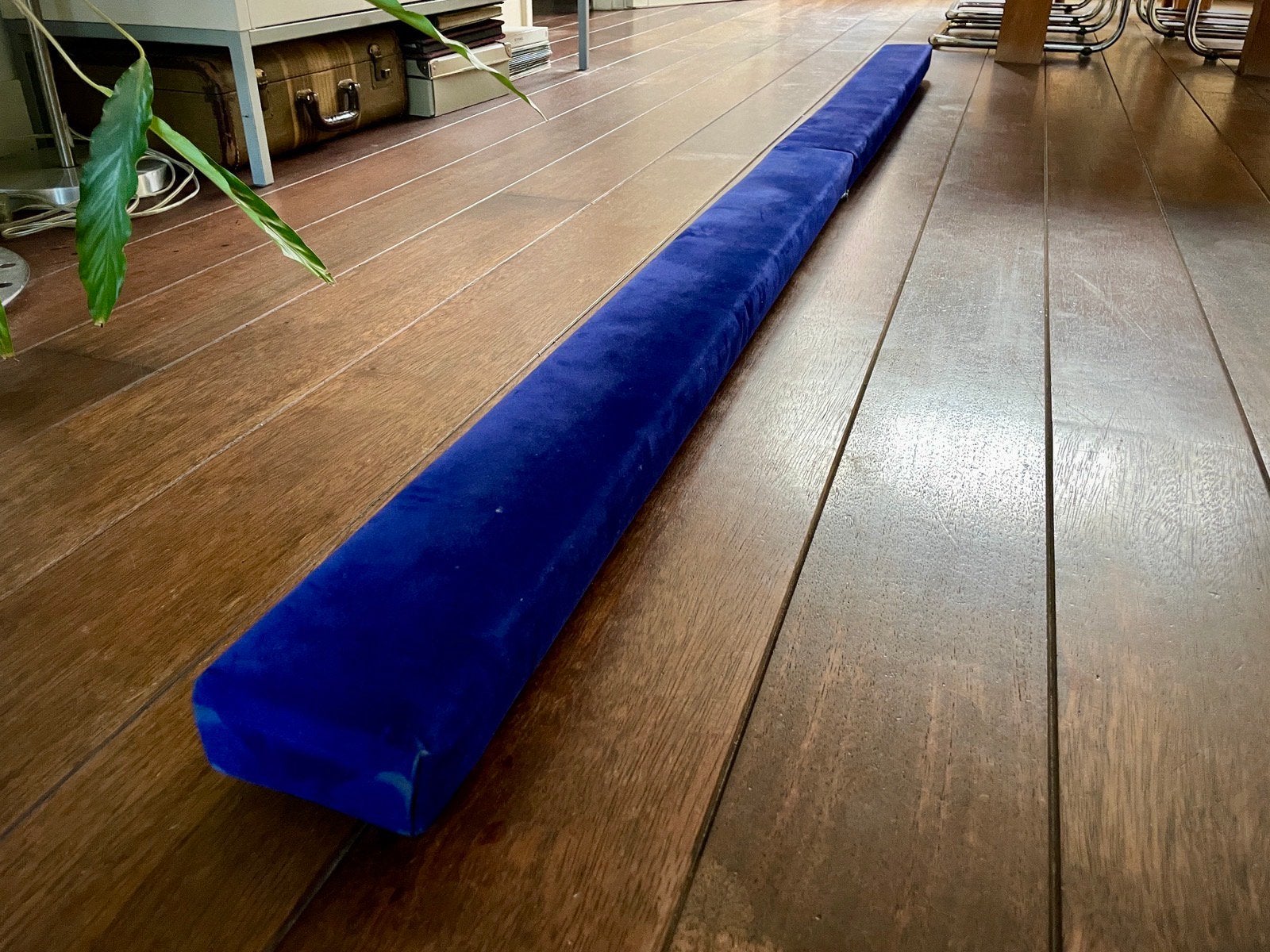 Opvouwbare turnbalk (220 cm lang), Ophalen, Maat 36 t/m 42, Zo goed als nieuw, Blauw