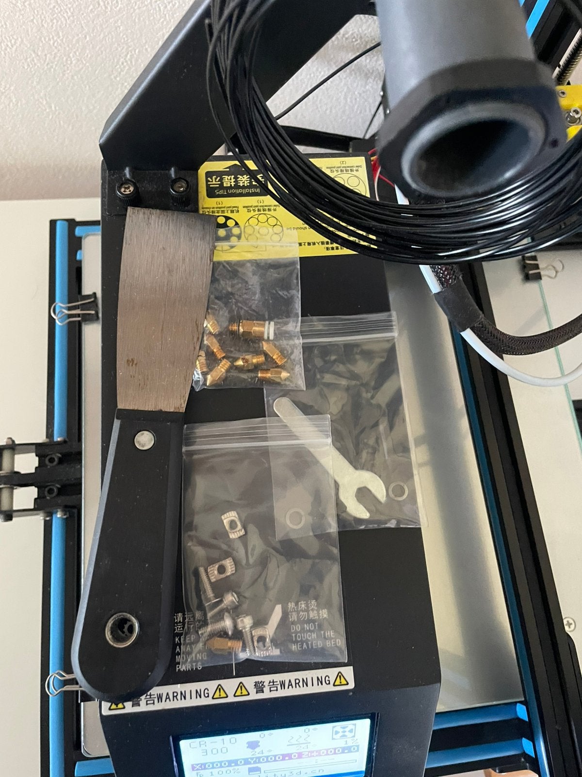 Crealitie 3d printer, Computers en Software, 3D Printers, Ophalen, Zo goed als nieuw, Filament, Creality