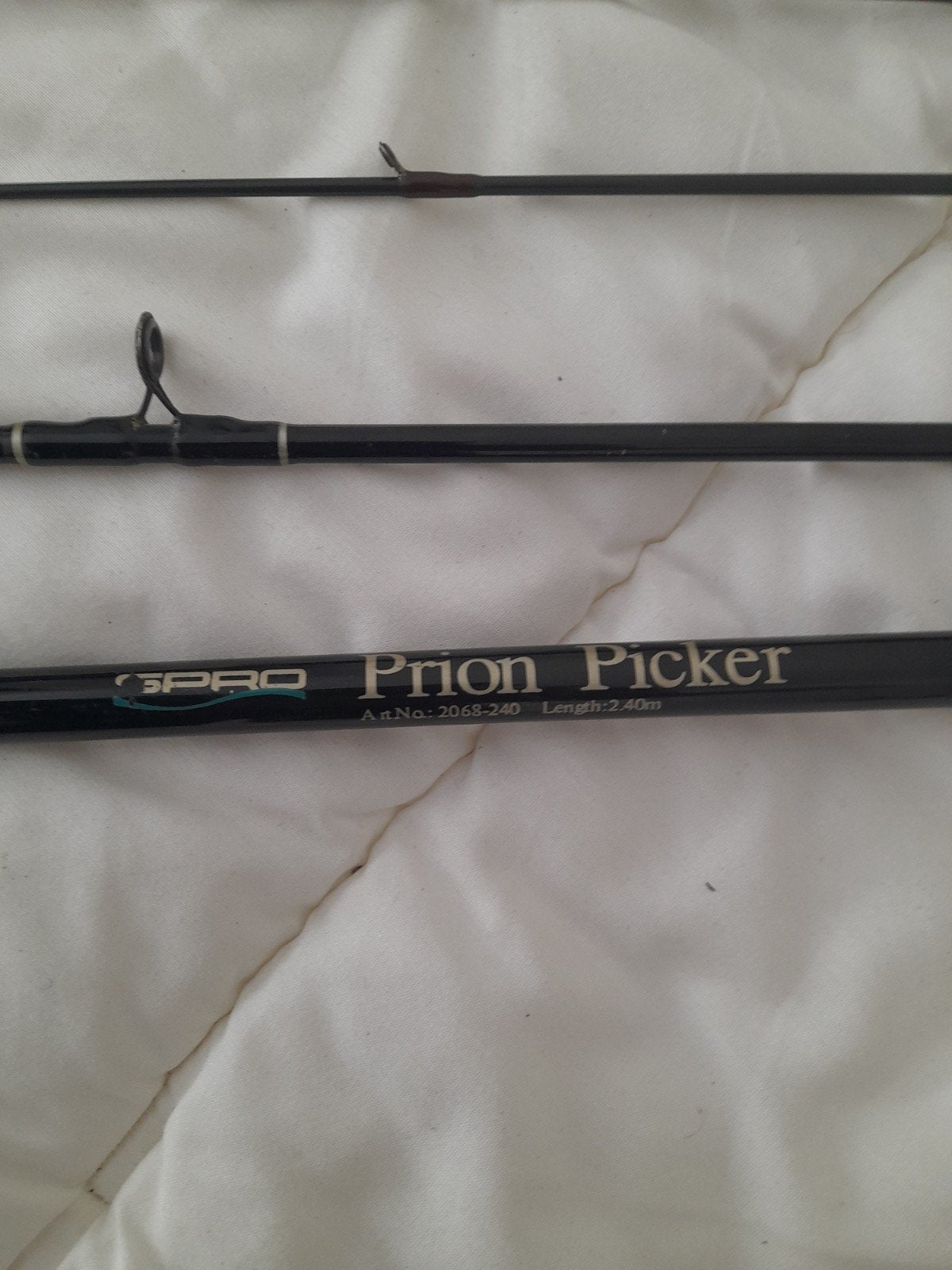 Spro Prion Picker 240cm met 2 passende toppen, Ophalen, Gebruikt, Werphengel