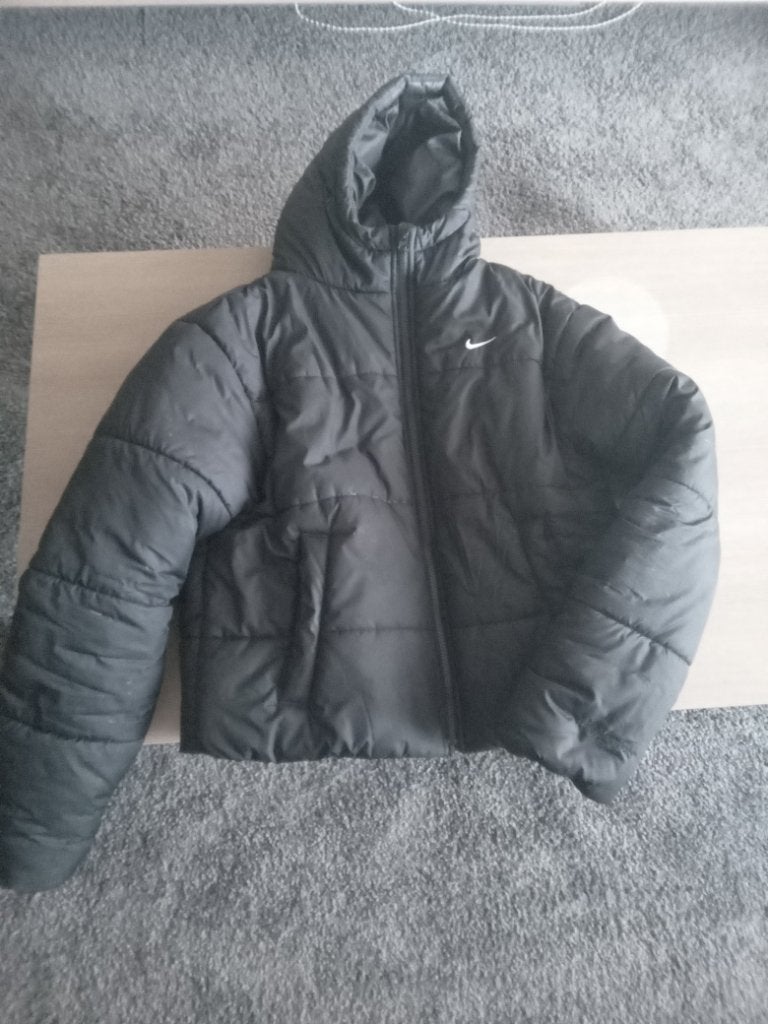 Jas Nike Ophalen, Ophalen, Zwart, Nike, Zo goed als nieuw
