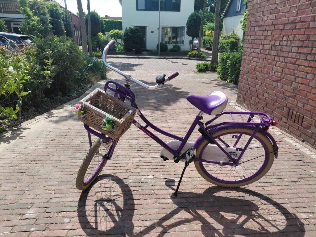 Meisjesfiets 22 inch, Ophalen, Gebruikt, 20 inch of meer