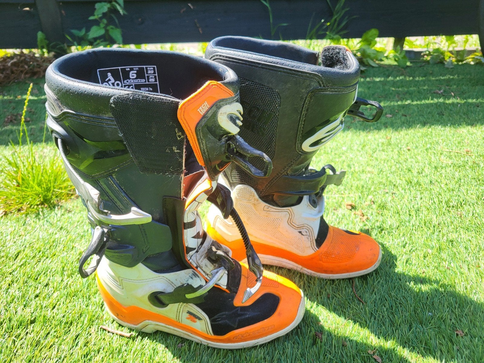 Alpinestars Tech 7s Motorcrosslaarzen - Maat 39, Motoren, Kleding | Motorkleding, Ophalen of Verzenden, Tweedehands, Laarzen