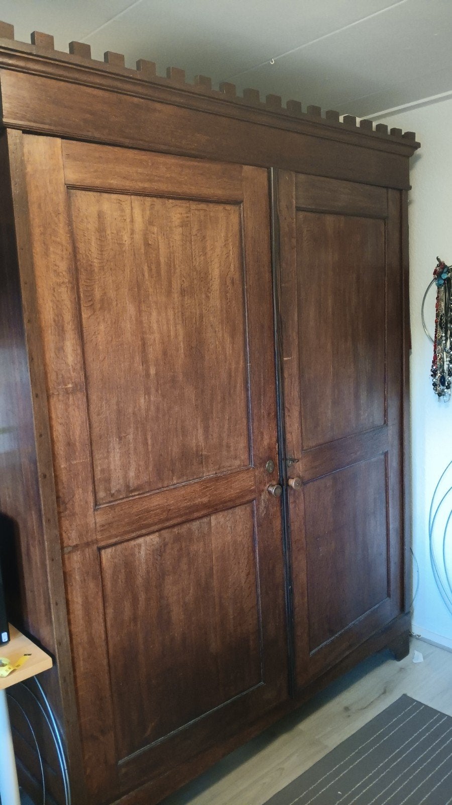 Mooie eiken antieke legkast (opknapper), Ophalen