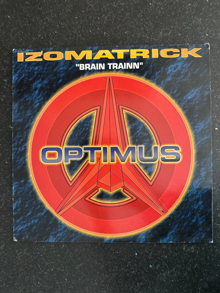 Izomatrick - Brain Trainn (Optimius) Vinyl, Hardcore, Ophalen of Verzenden, Zo goed als nieuw, EP