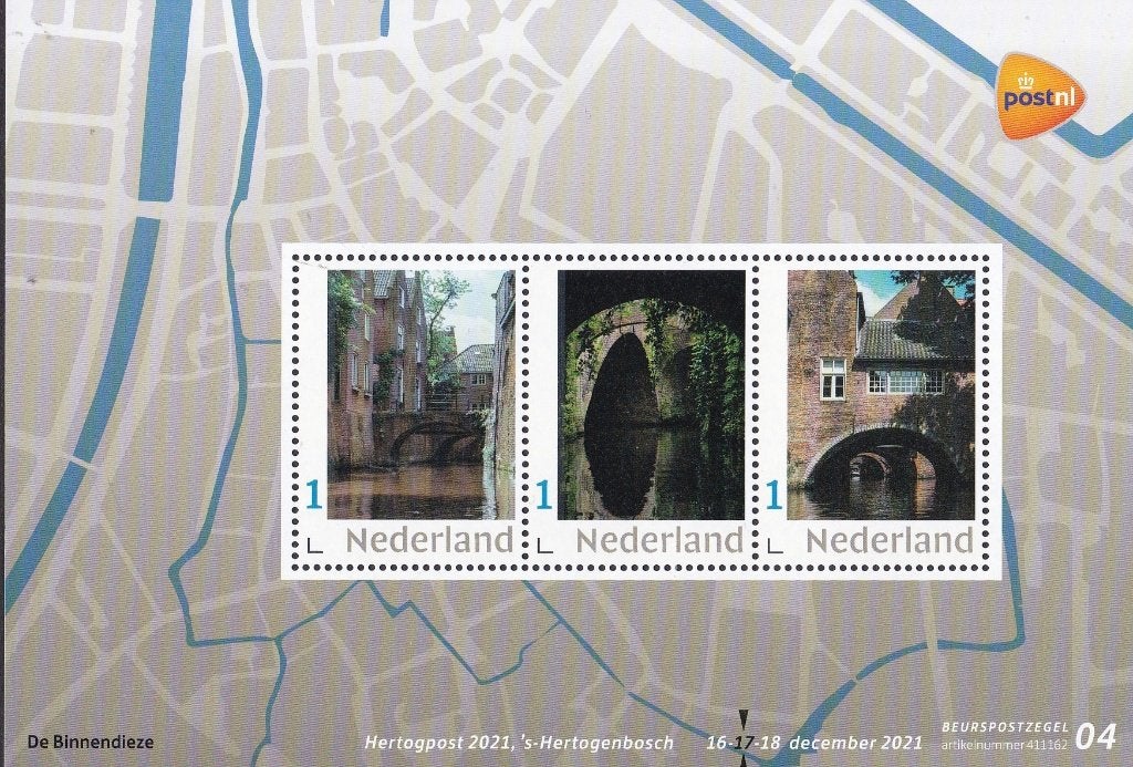 Beurspostzegels – Hertogpost 2021 – 2021-04, Postzegels en Munten, Verzenden, Na 1940, Postfris