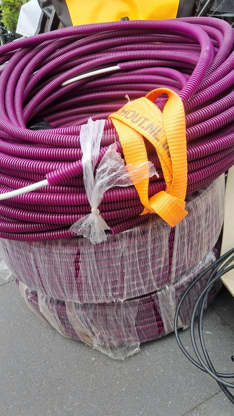 PREF FLEXBUIS 16MM COAX 75 OHM - ca 500 Meter Kabel, Ophalen, Nieuw, Kabel of Snoer