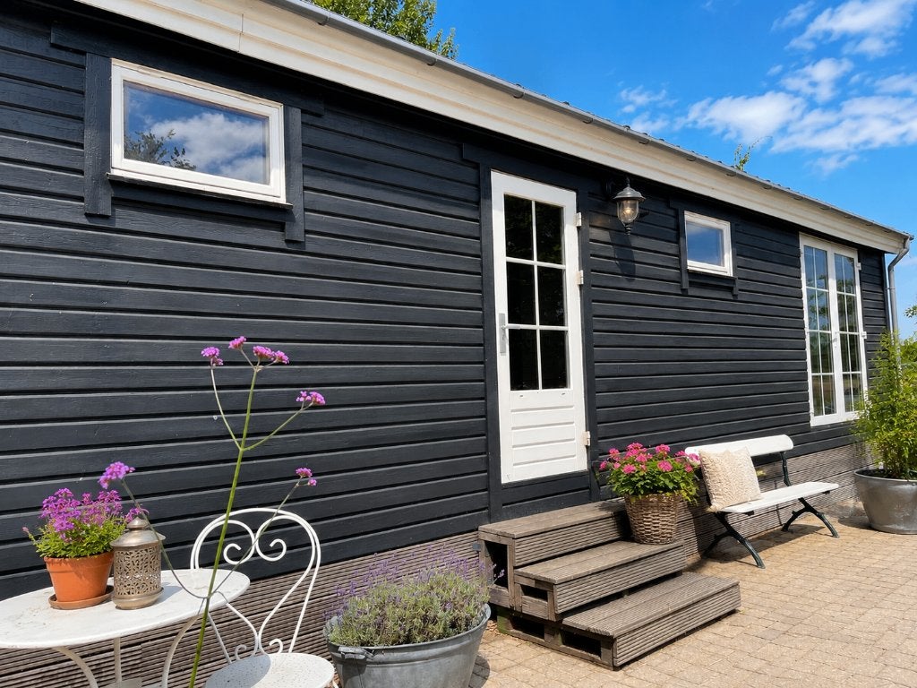 Charmante Chalet vakantiewoning te huur op de Veluwe (Epe), In bos, 2 slaapkamers, Wasmachine, Landelijk