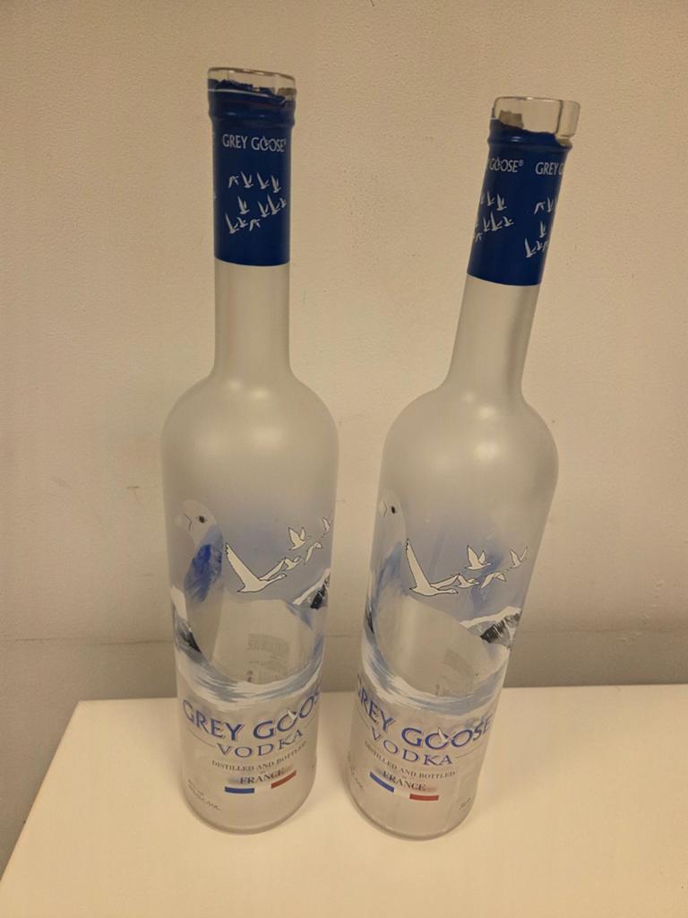 Grey Goose Vodka  3 Liter flessen leeg, Verzamelen, Ophalen of Verzenden
