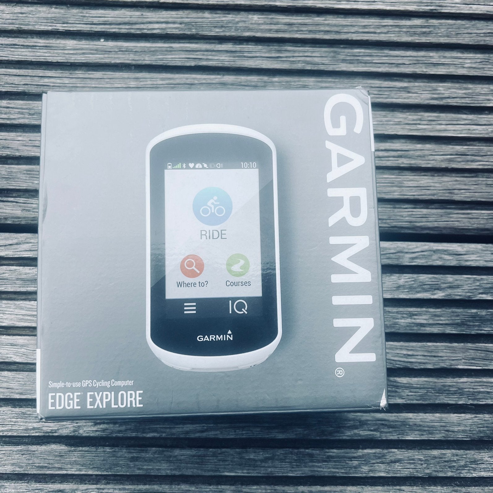 Garmin edge expolre (nieuw), Ophalen, Nieuw