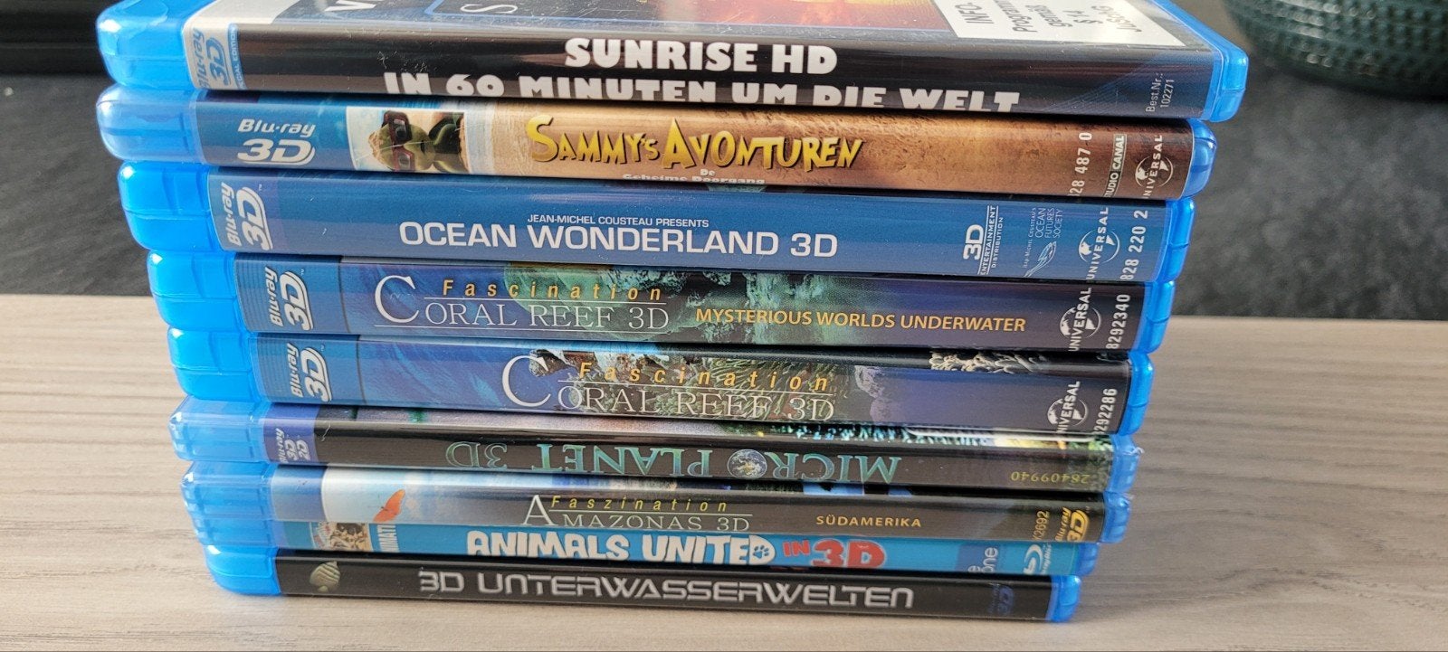 hele stapel met 3d films, ook als 2d te bekijken, 30 euro, Ophalen of Verzenden, Zo goed als nieuw