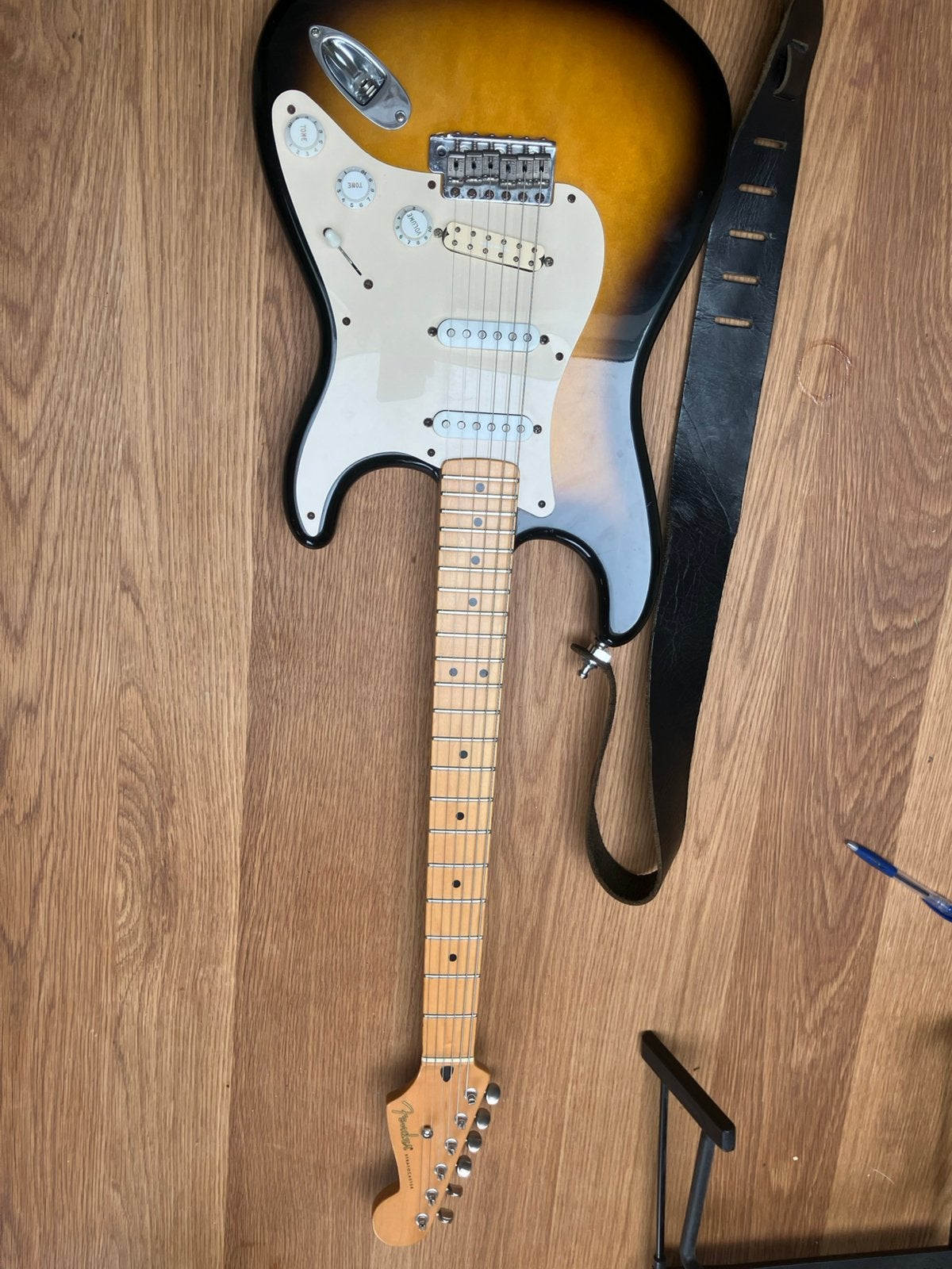 Fender stratocaster jimmy vaughan 1997 te koop, Ophalen of Verzenden, Zo goed als nieuw, Solid body, Fender