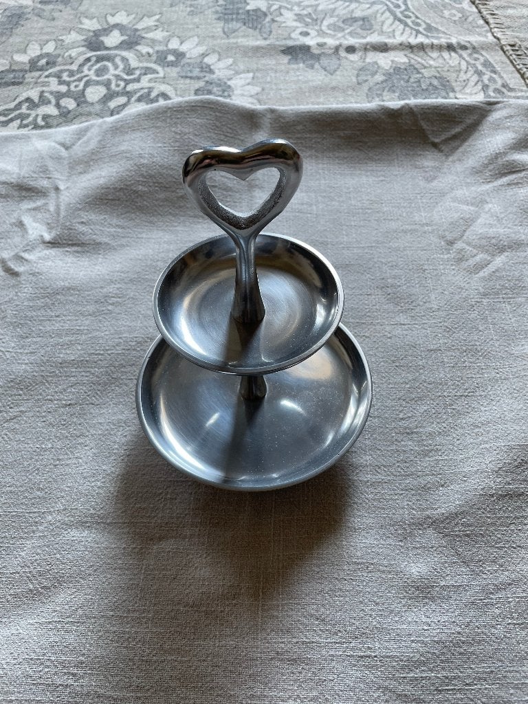 Riviera Maison plateau, Ophalen, Zo goed als nieuw, Rond, Metaal
