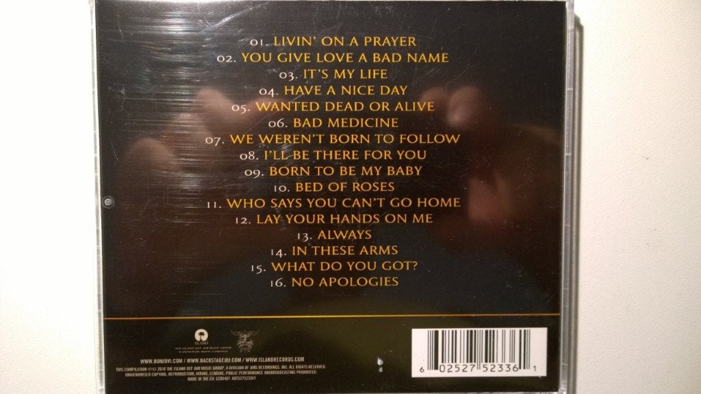 Bon Jovi - Greatest Hits, Ophalen of Verzenden, Zo goed als nieuw, Poprock, Album