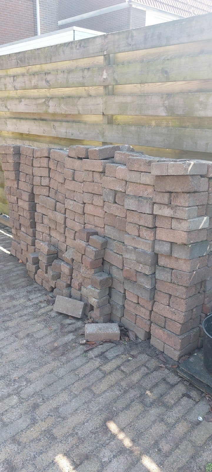 Klinkers 11.5 m2, Ophalen, Gebruikt, Klinkers, 10 m² of meer