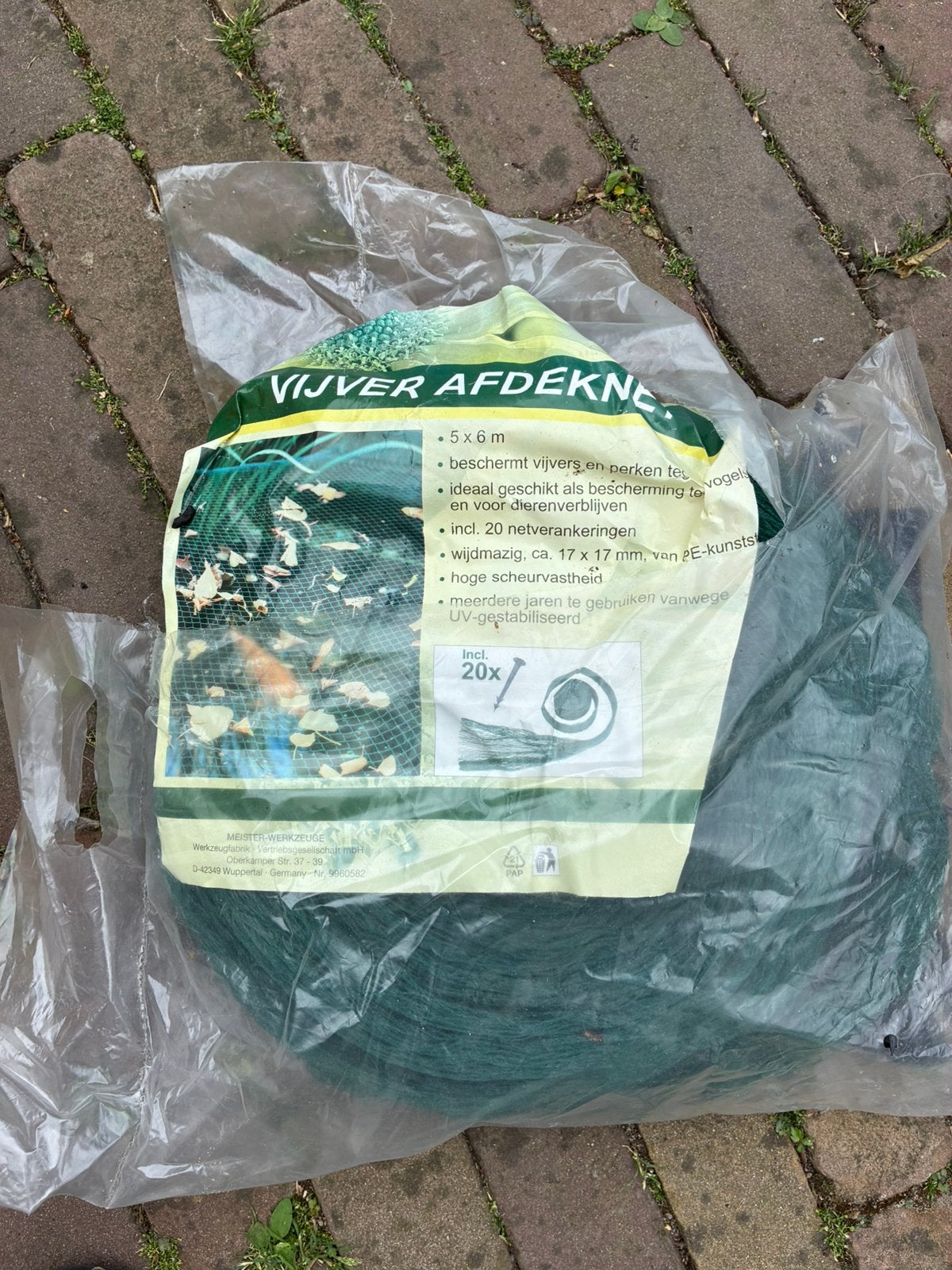 Vijver afdeknet, Tuin en Terras, Vijvers, Ophalen, Nieuw
