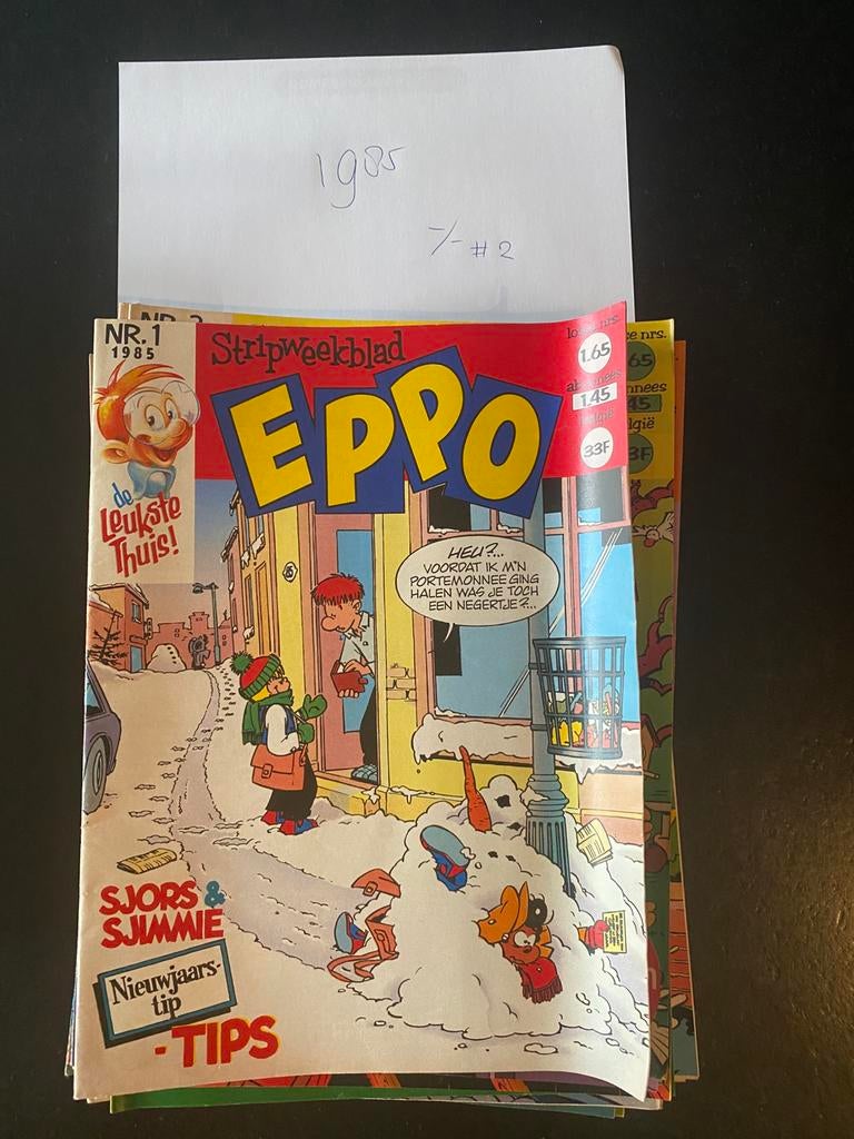 Jaargang Eppo 1985, Boeken, Strips | Comics, Gelezen, Meerdere comics, Europa, Ophalen