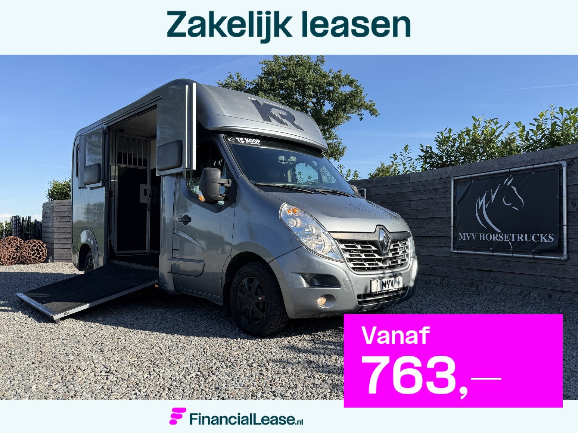 Renault Master | HORSETRUCK | KRISMAR | STALLION 3XL | 2018, Dieren en Toebehoren, Paarden en Pony's | Trailers en Aanhangwagens