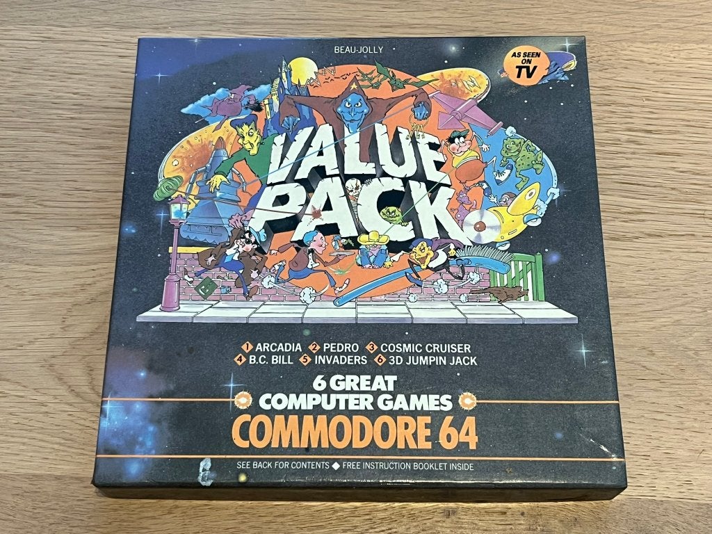 Commodore 64 value pack spellen, Gebruikt, Verzenden, Overige genres, 1 speler