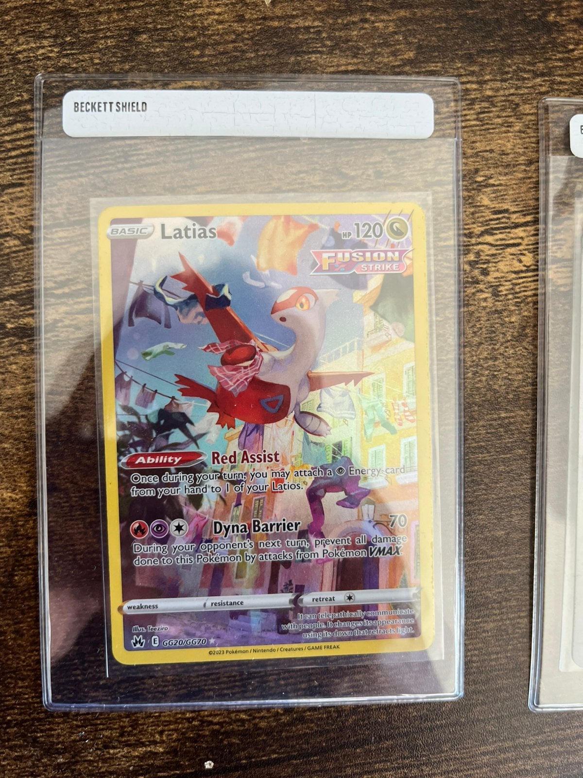 Latias GG20, Ophalen of Verzenden, Nieuw, Losse kaart, Foil