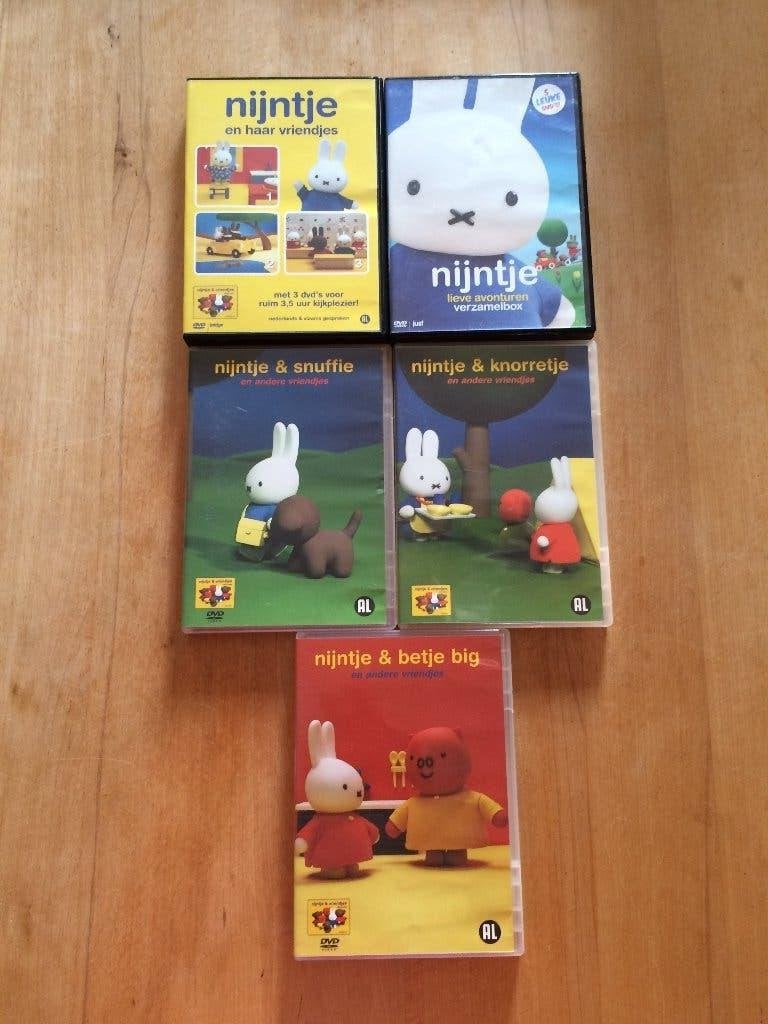 Nijntje dvd-collectie, Animatie, Alle leeftijden, Zo goed als nieuw, Box/collectie